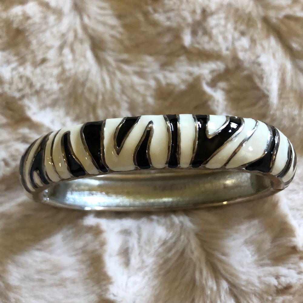 Zebra print bracelet